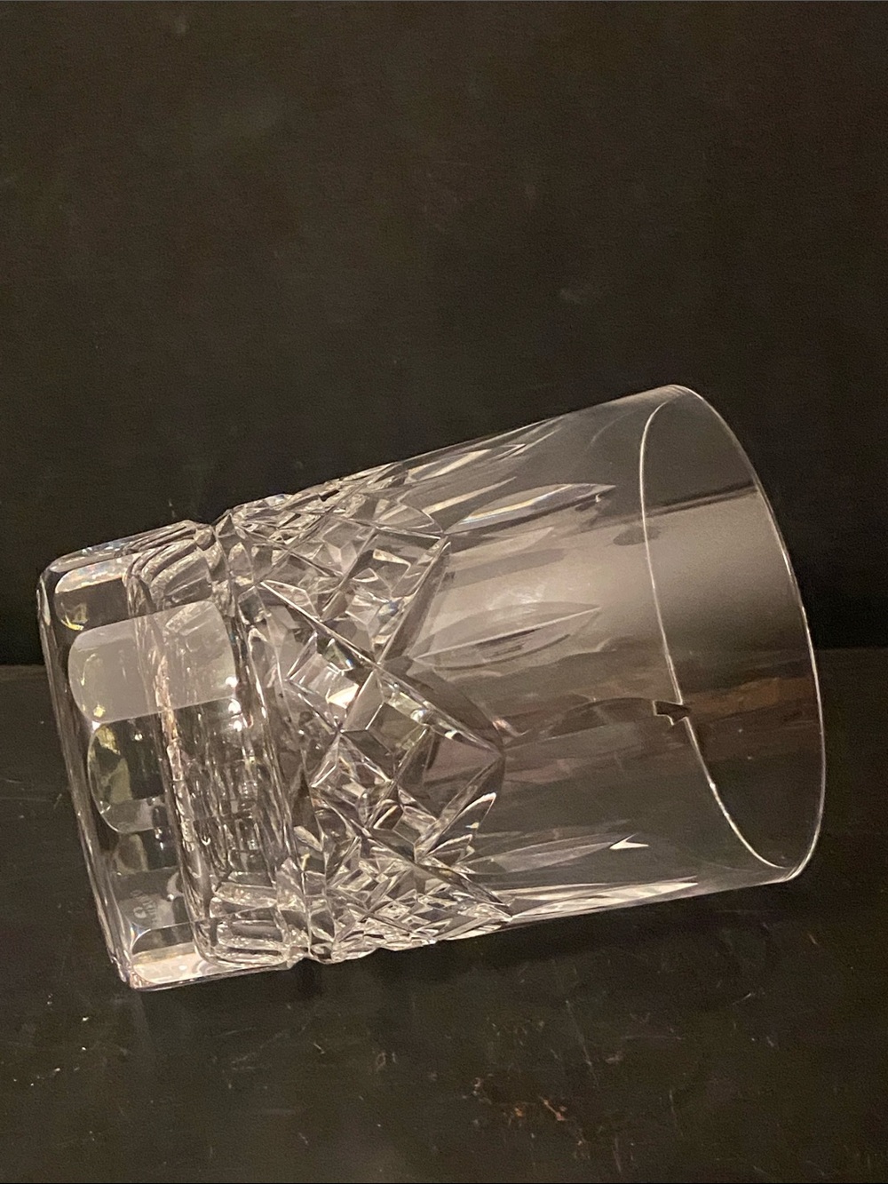 Waterford Lismore Crystal-Cut Double Old Fashioned Glasses - Clear (Set of 2) - Picture 2 of 4